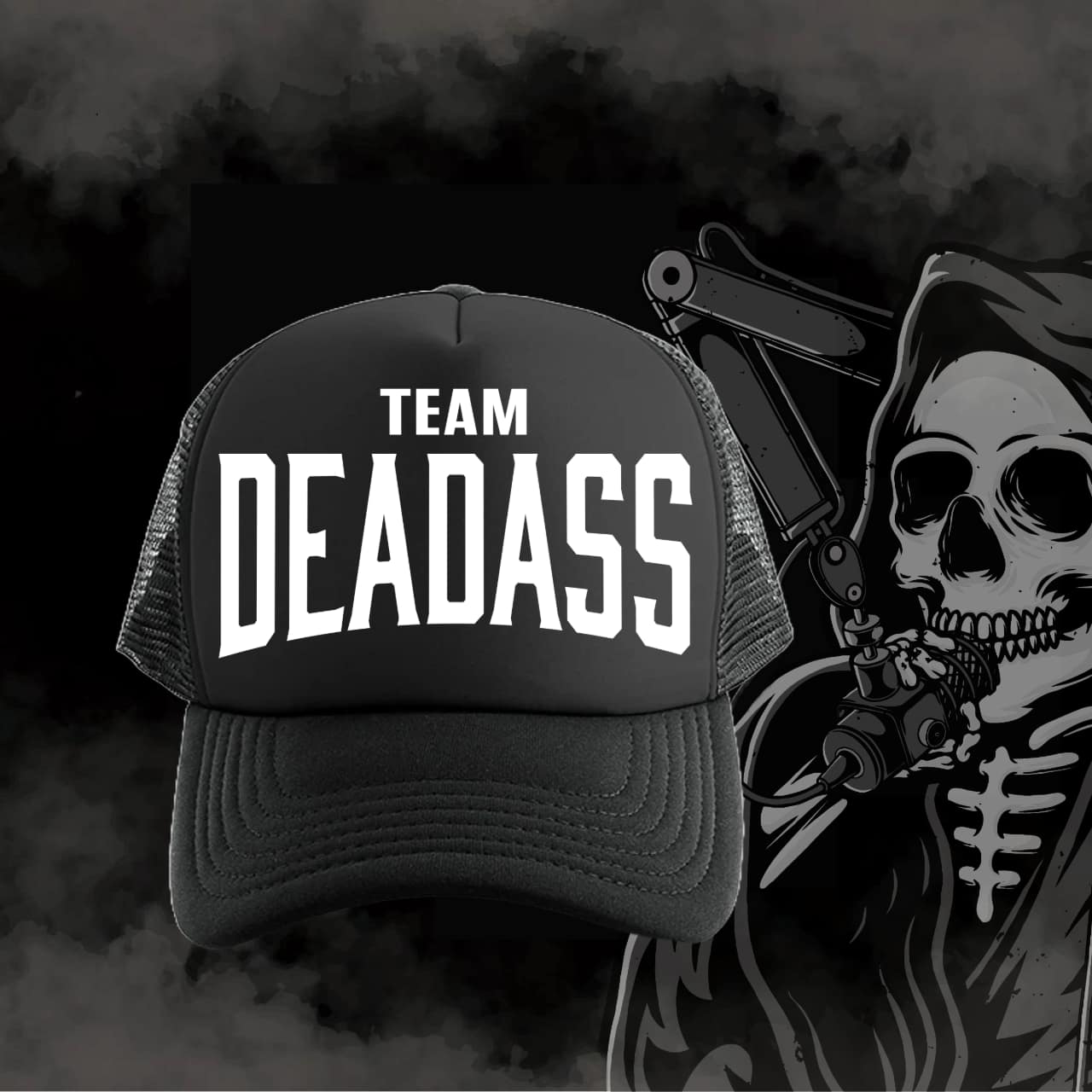 B 2025 Team Deadass Trucker Cap
